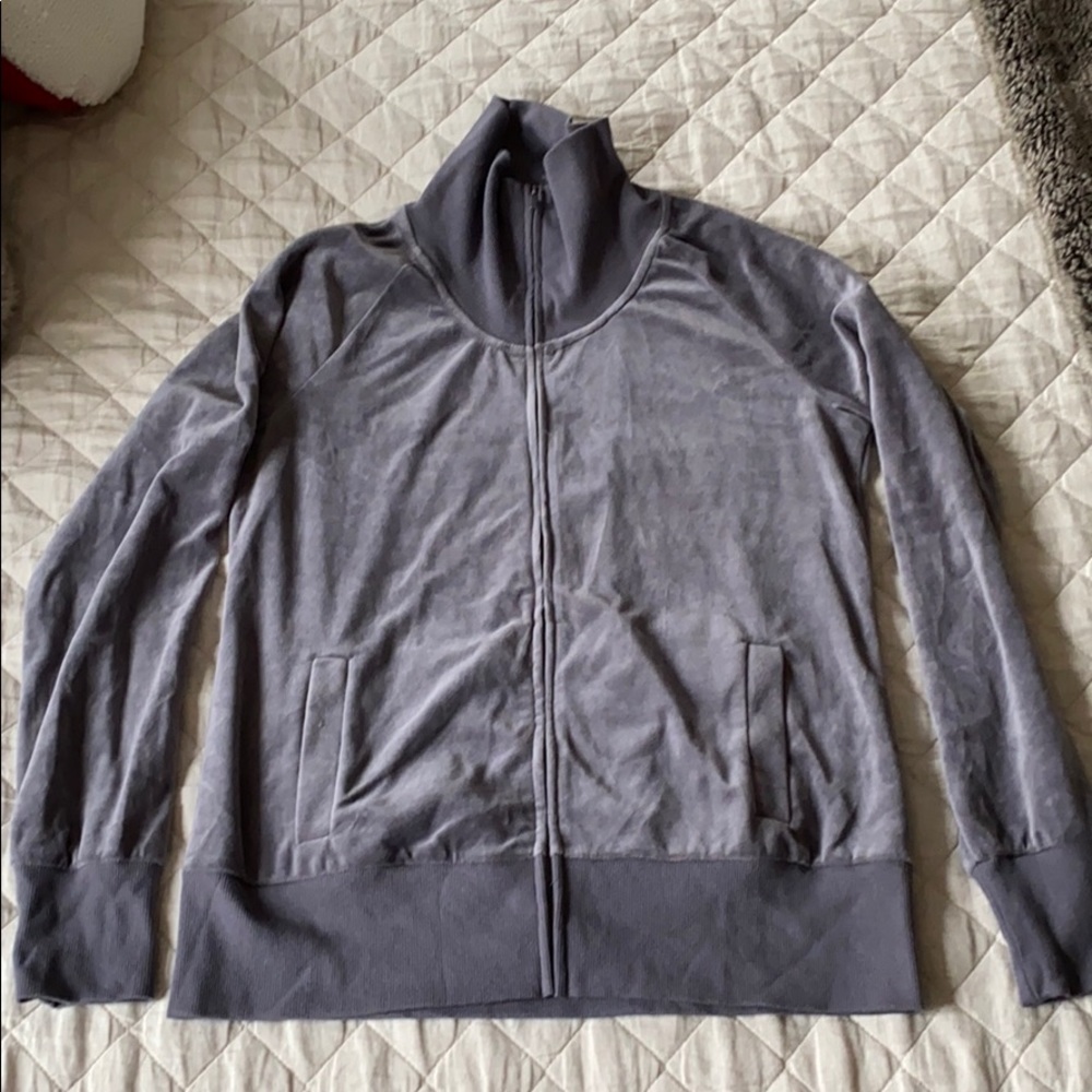 Gap velour zip up